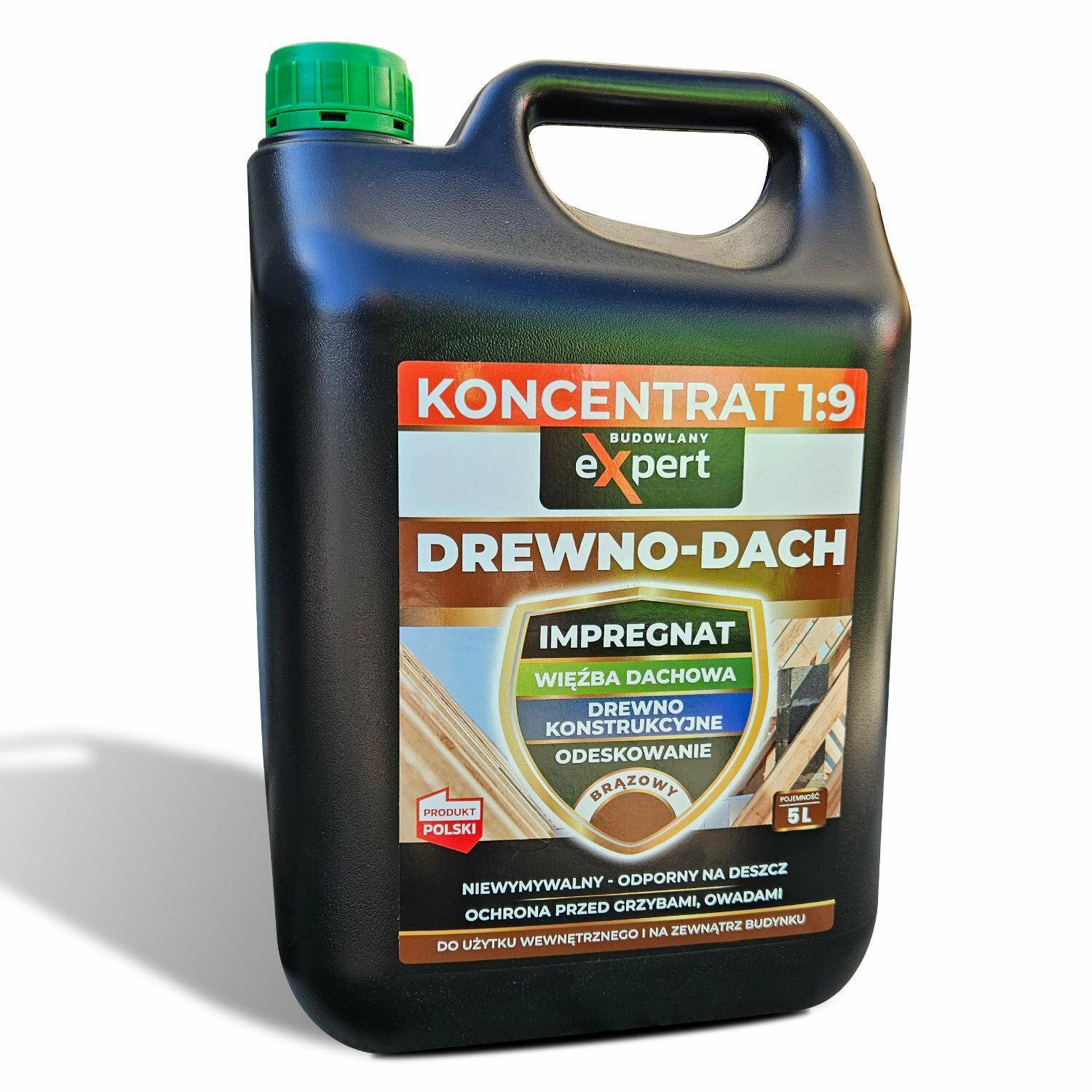 BE GRZYBSTOP impregnat 1:9 Zielony 5L