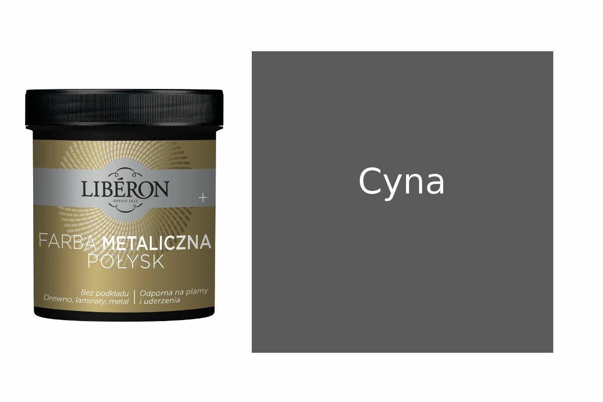 LIBERON Farba metaliczna 0,5l Cyna