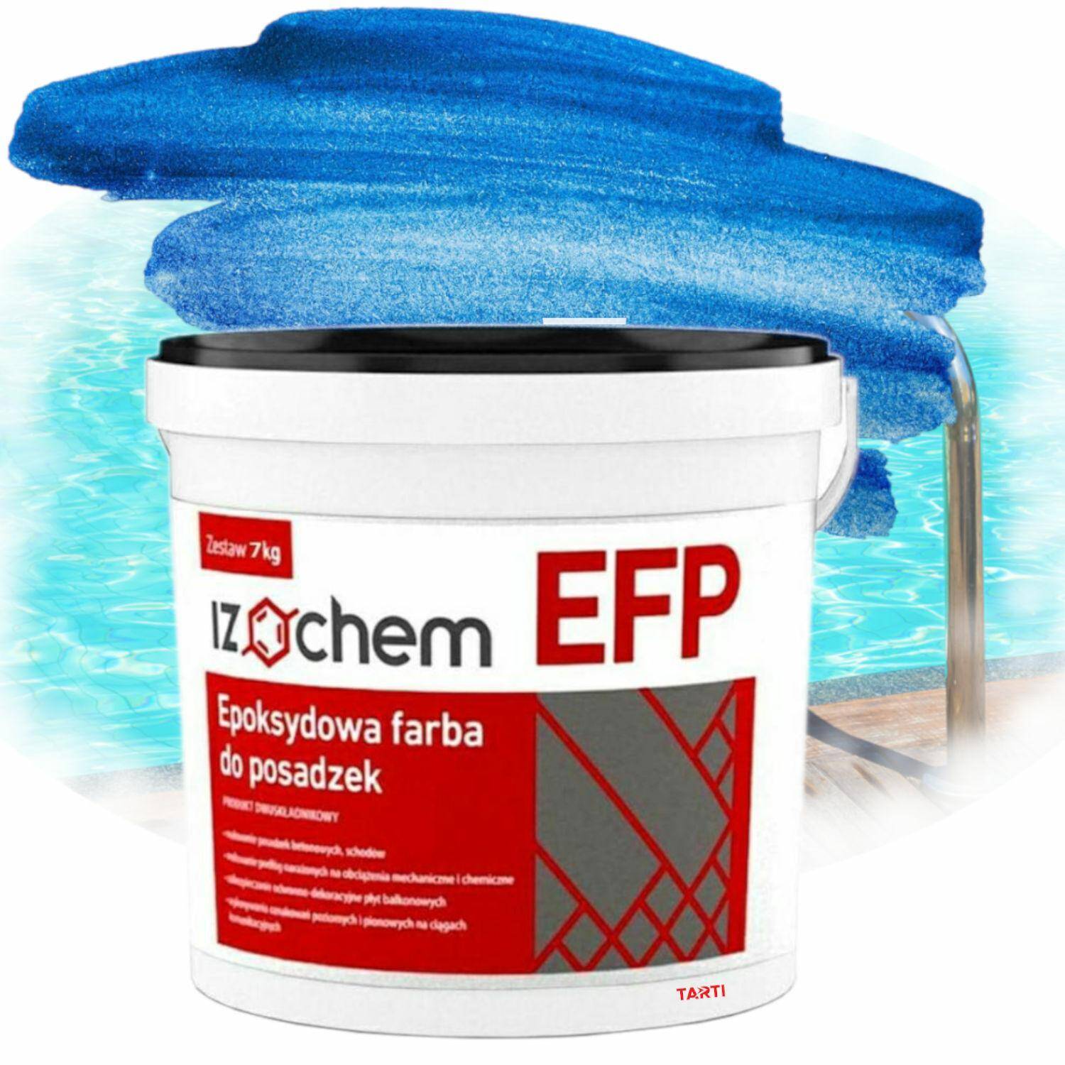 Izochem EFP 7kg niebies farba epoksydowa