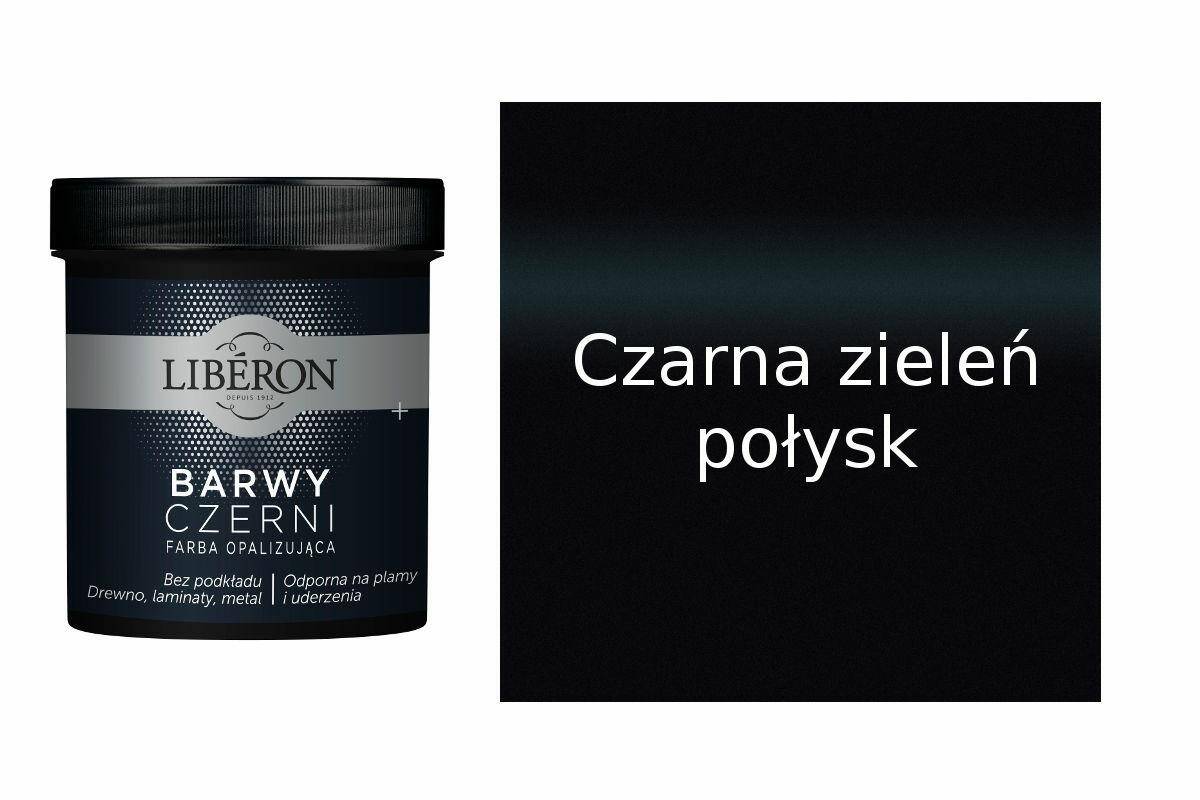 LIBERON Barwy Czerni połysk 0,5l Czarna zieleń