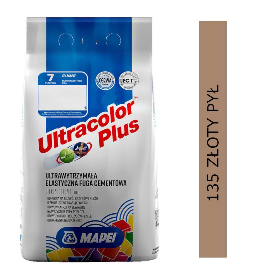 MAPEI Fuga Ultracolor Plus 135 ZŁOTY PYŁ 2 kg