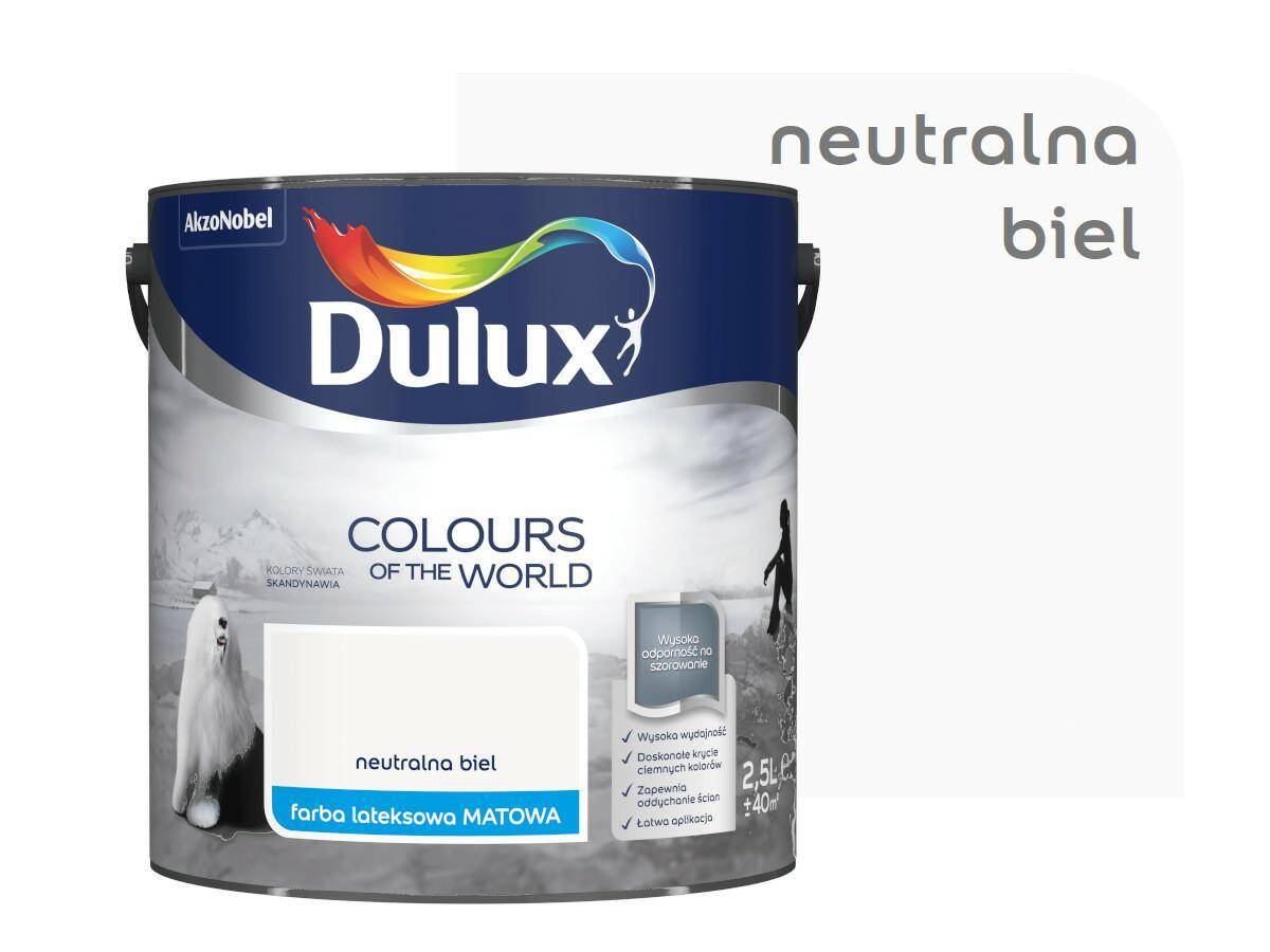 Dulux KŚ 2,5L NEUTRALNA BIEL