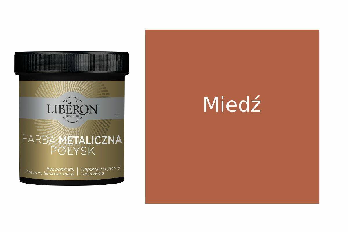 LIBERON Farba metaliczna 0,5l Miedź