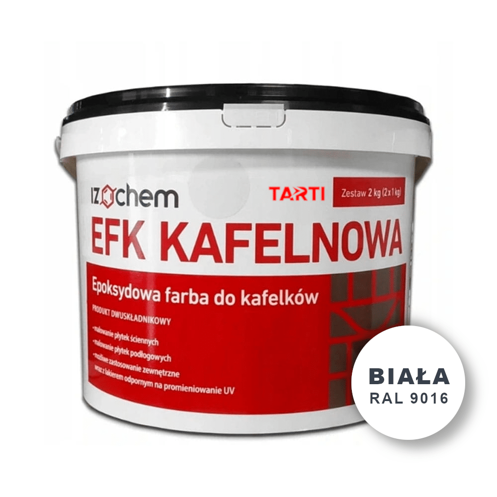 Izochem EFK 2kg Kafelnowa biała RAL 9016