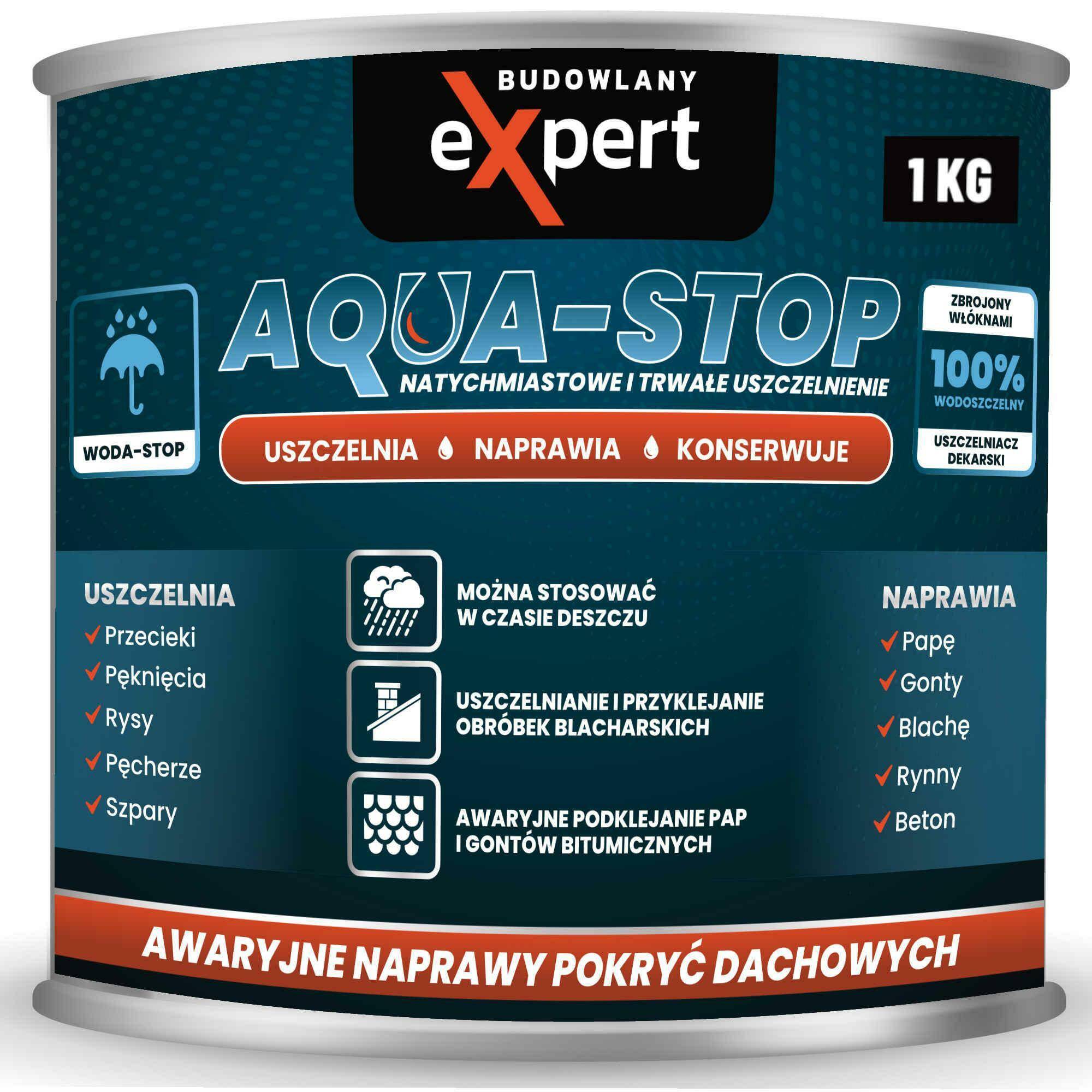 BE AQUA-STOP szpachla naprawcza 1kg