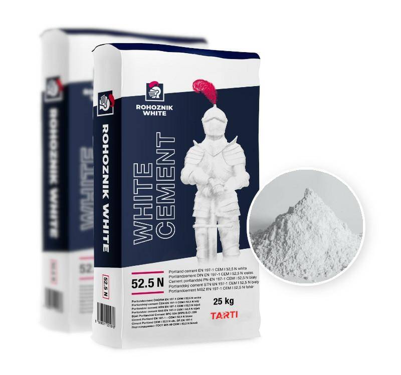 DANUCEM ROHOZNIK WHITE CEMENT BIAŁY 25kg