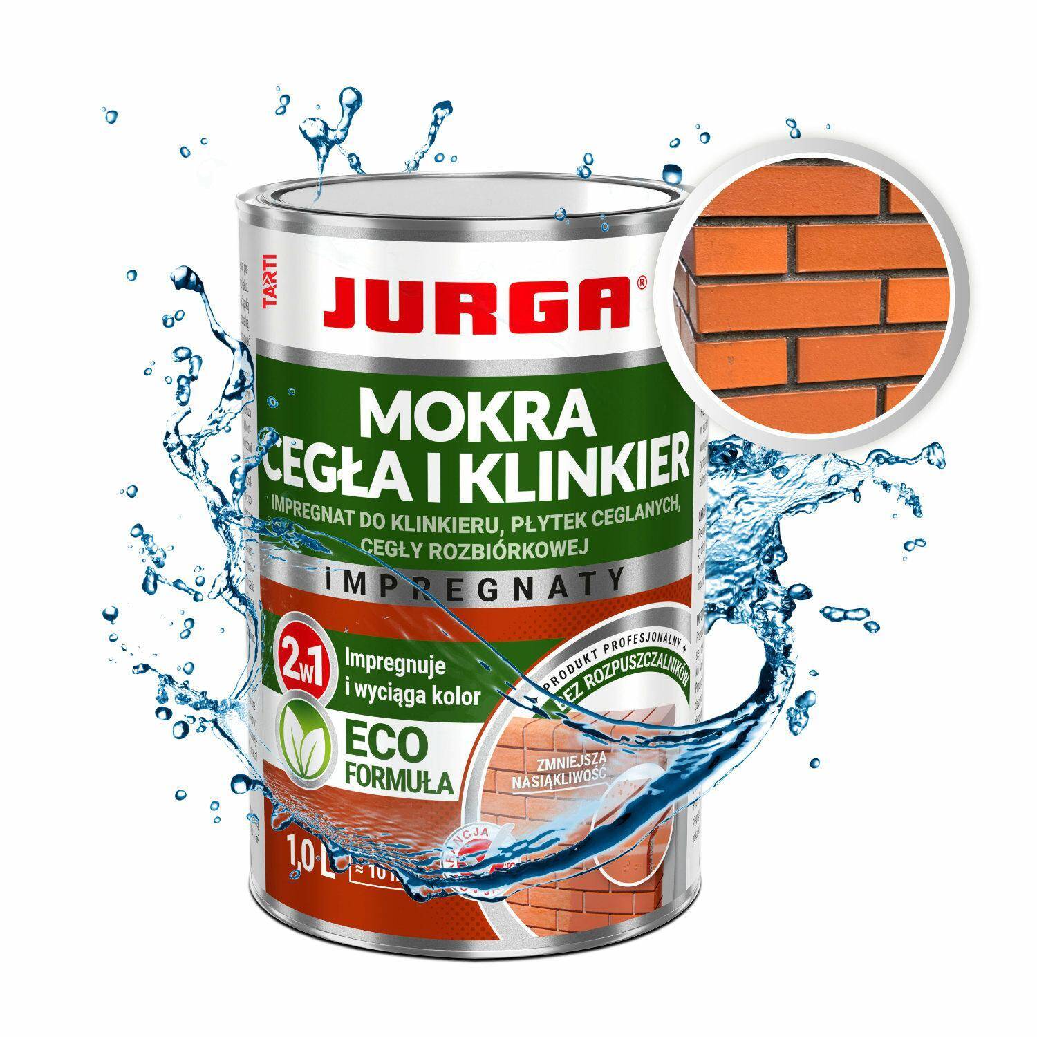 JURGA Mokra Cegła i Klinkier 1l ECO