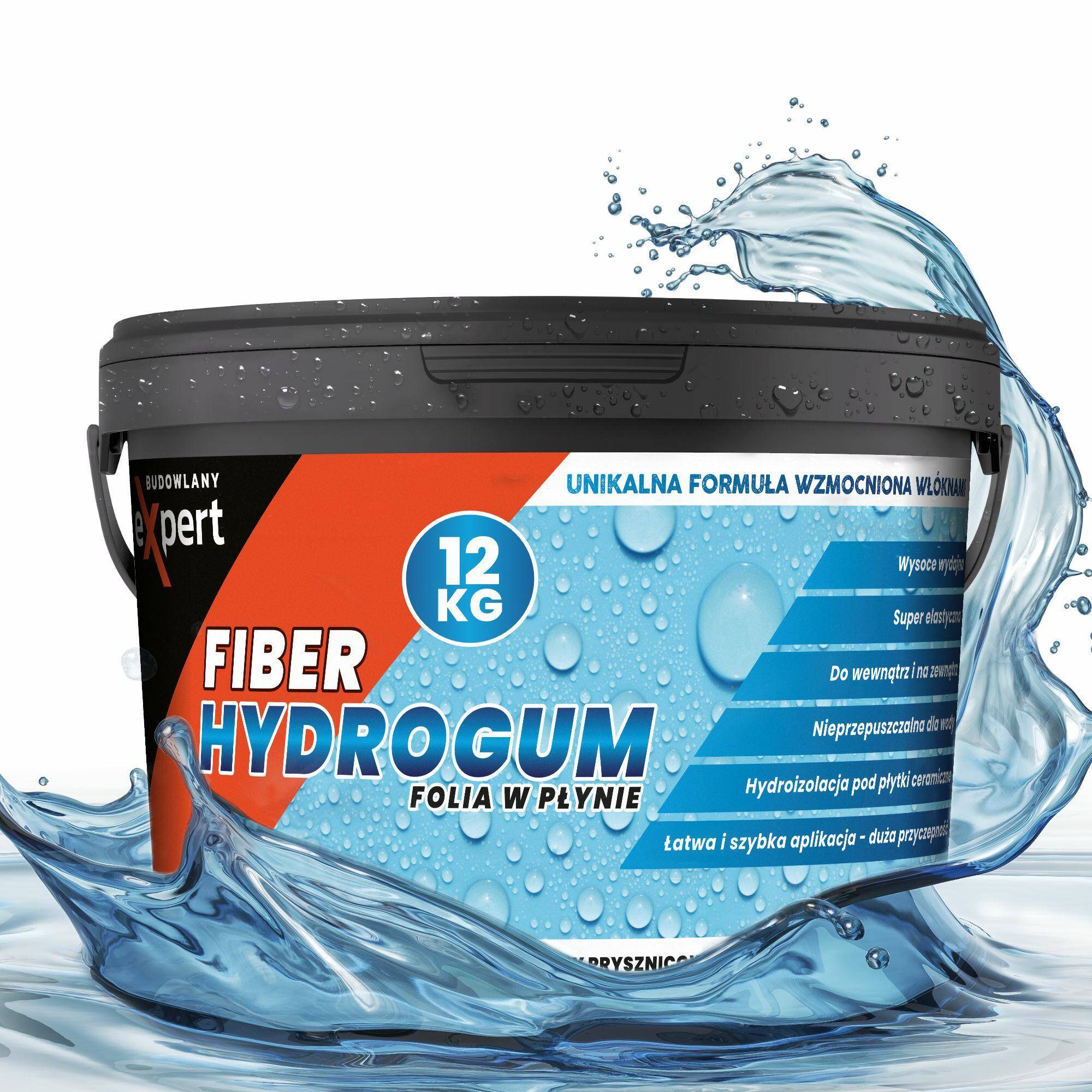 BE FIBER HYDROGUM folia w płynie 12 kg