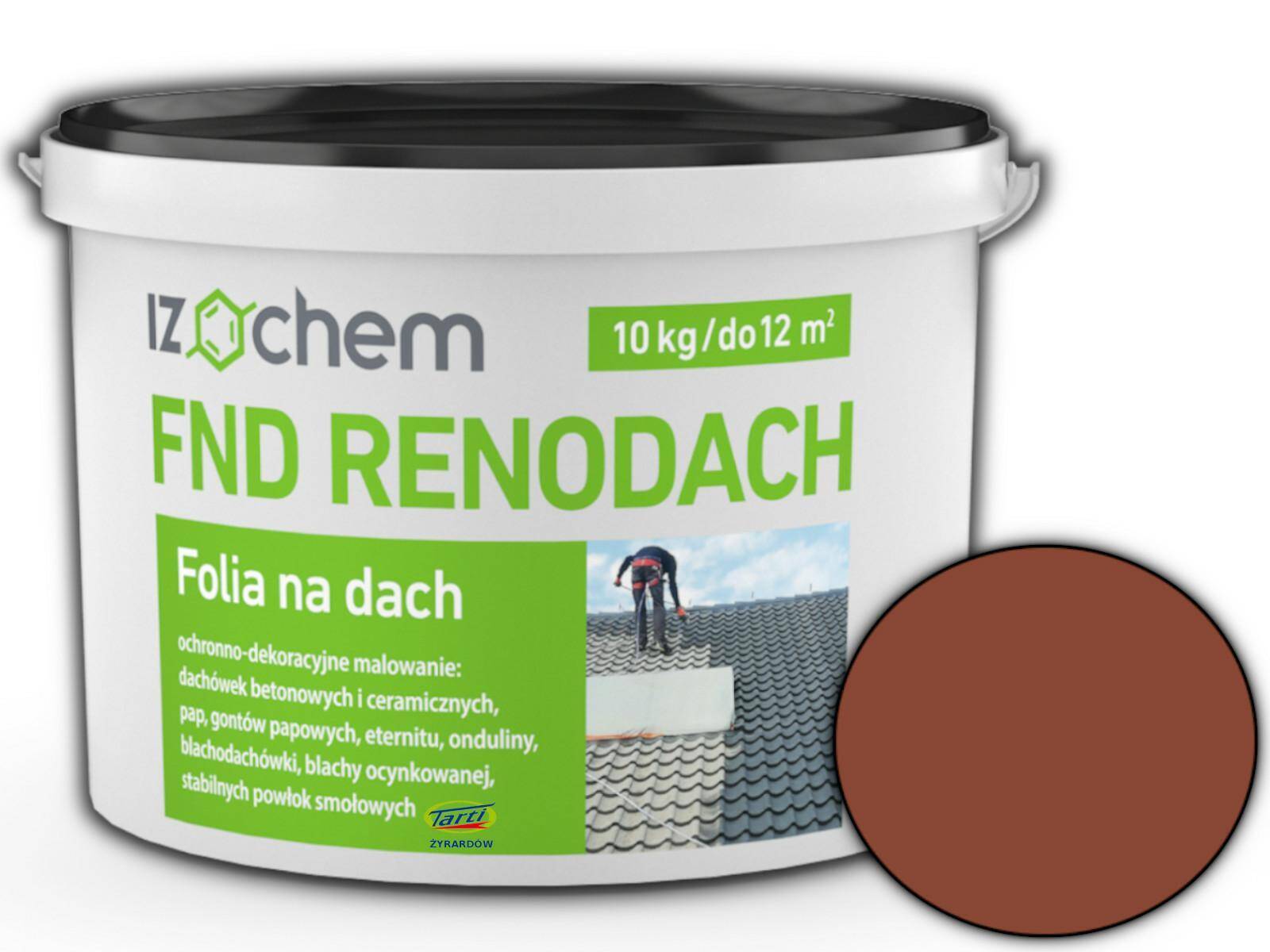 Izochem FND Renodach brąz RAL 8016 10kg