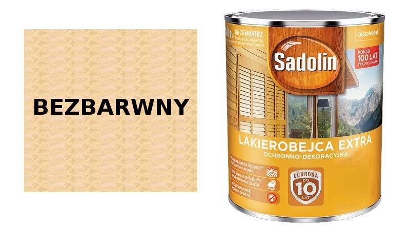 Sadolin EXTRA 2,5 bezbarwny nr1