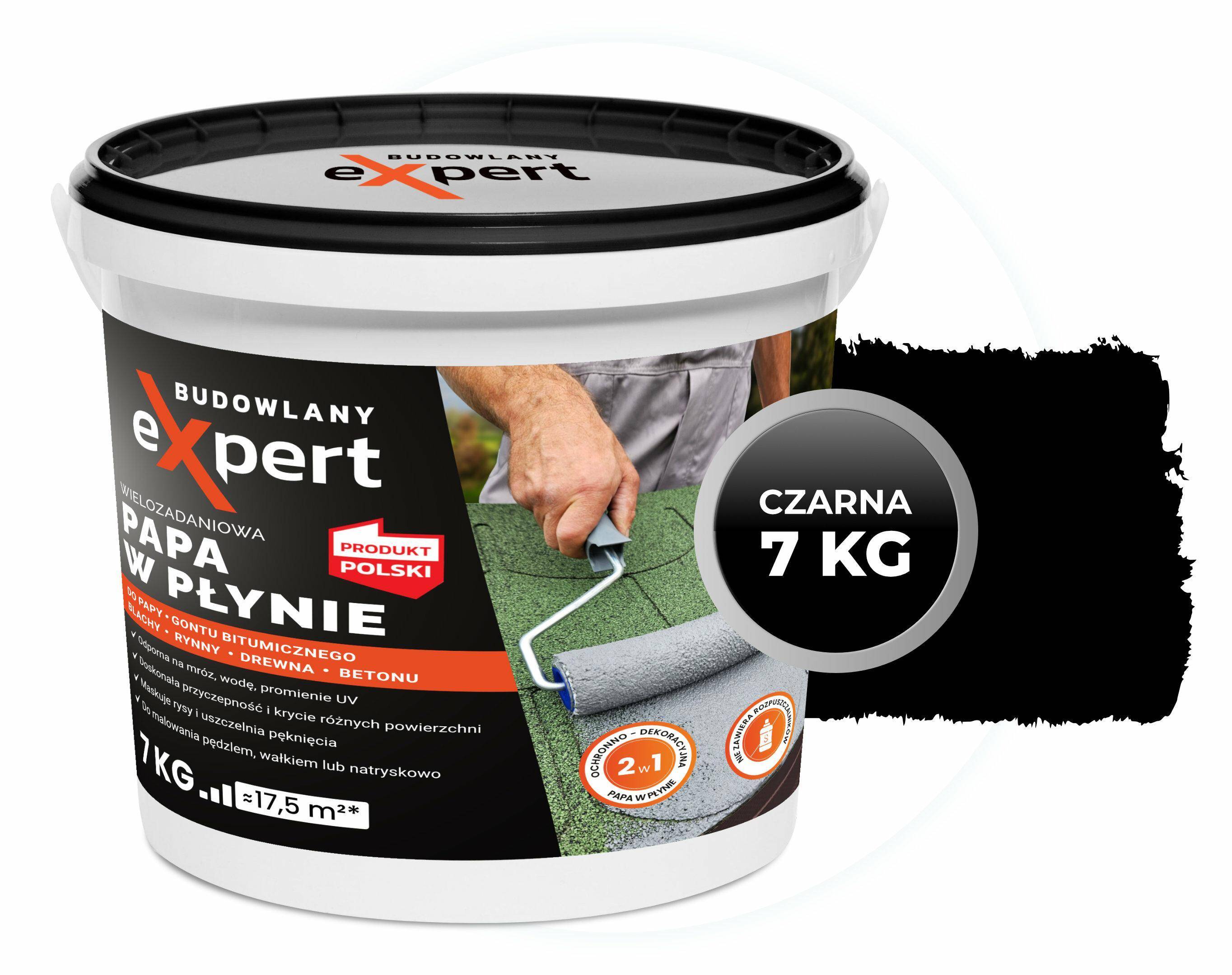 BE Papa w płynie 7 kg  CZARNA Budowlany