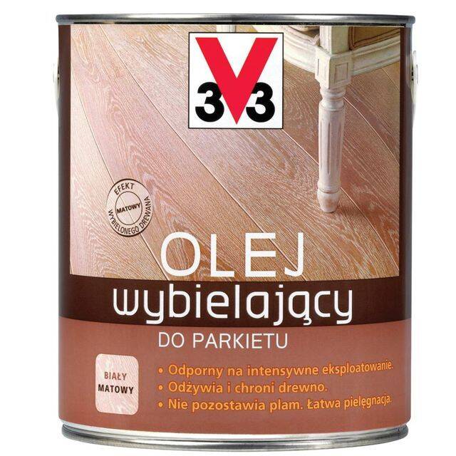 V33 Olej Wybielający do Parkietu 1L