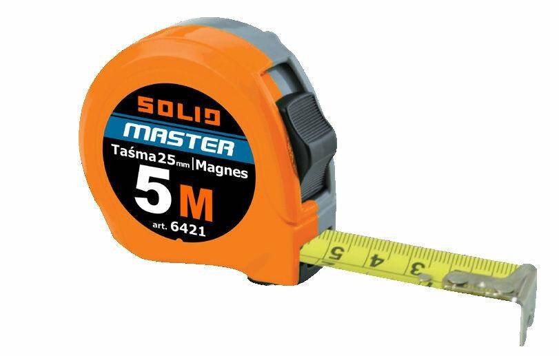 SOLID 6421 miara zwijana z magnesem MASTER 5 m
