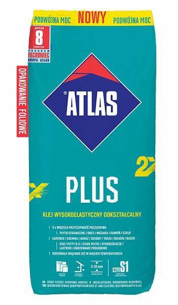 ATLAS PLUS Zaprawa klejowa S1 25kg