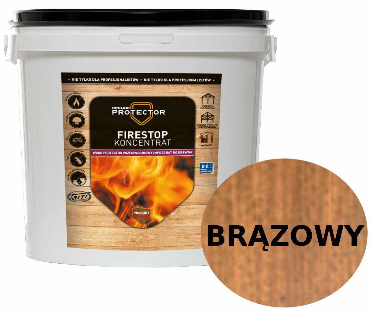 Protector FIRESTOP 5kg Brązowy WIADRO