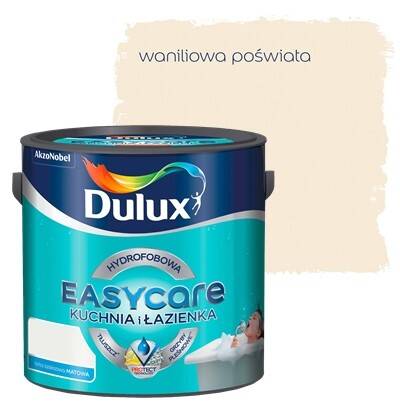 Dulux EasyCare Kuchnia i Łazienka 2,5L WANILIOWA POŚWIATA