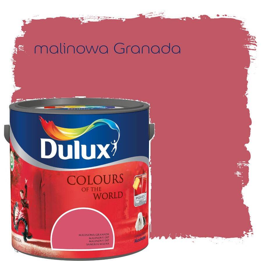 Dulux Kolory Świata 5L MALINOWA GRANADA (Zdjęcie 1)