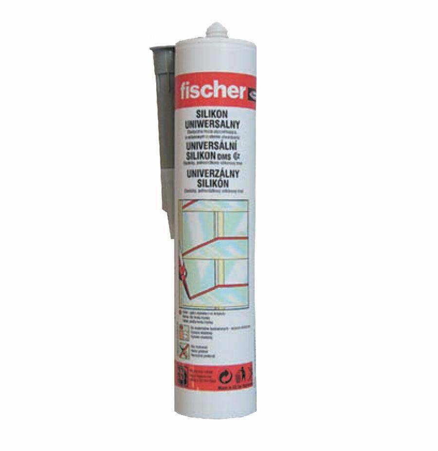 Fischer silikon uniwersalny biały 310ml