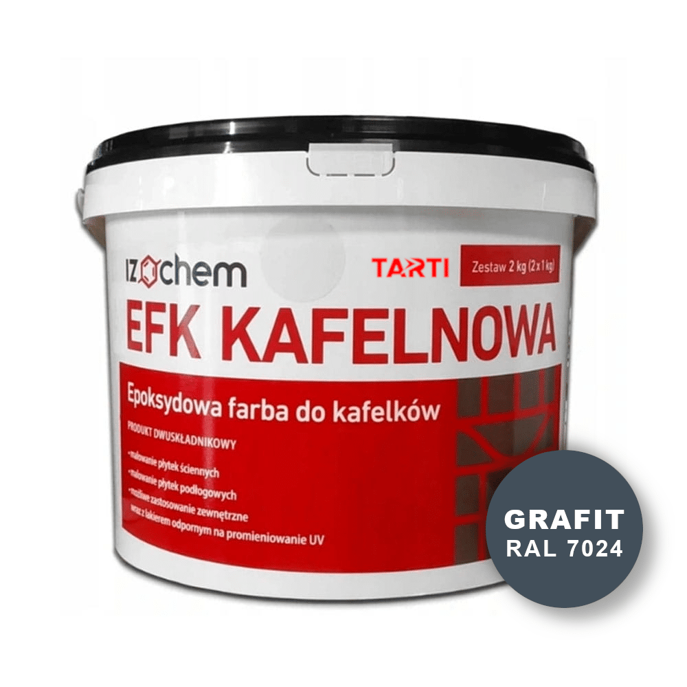 Izochem EFK 2kg Kafelnowa grafit RAL