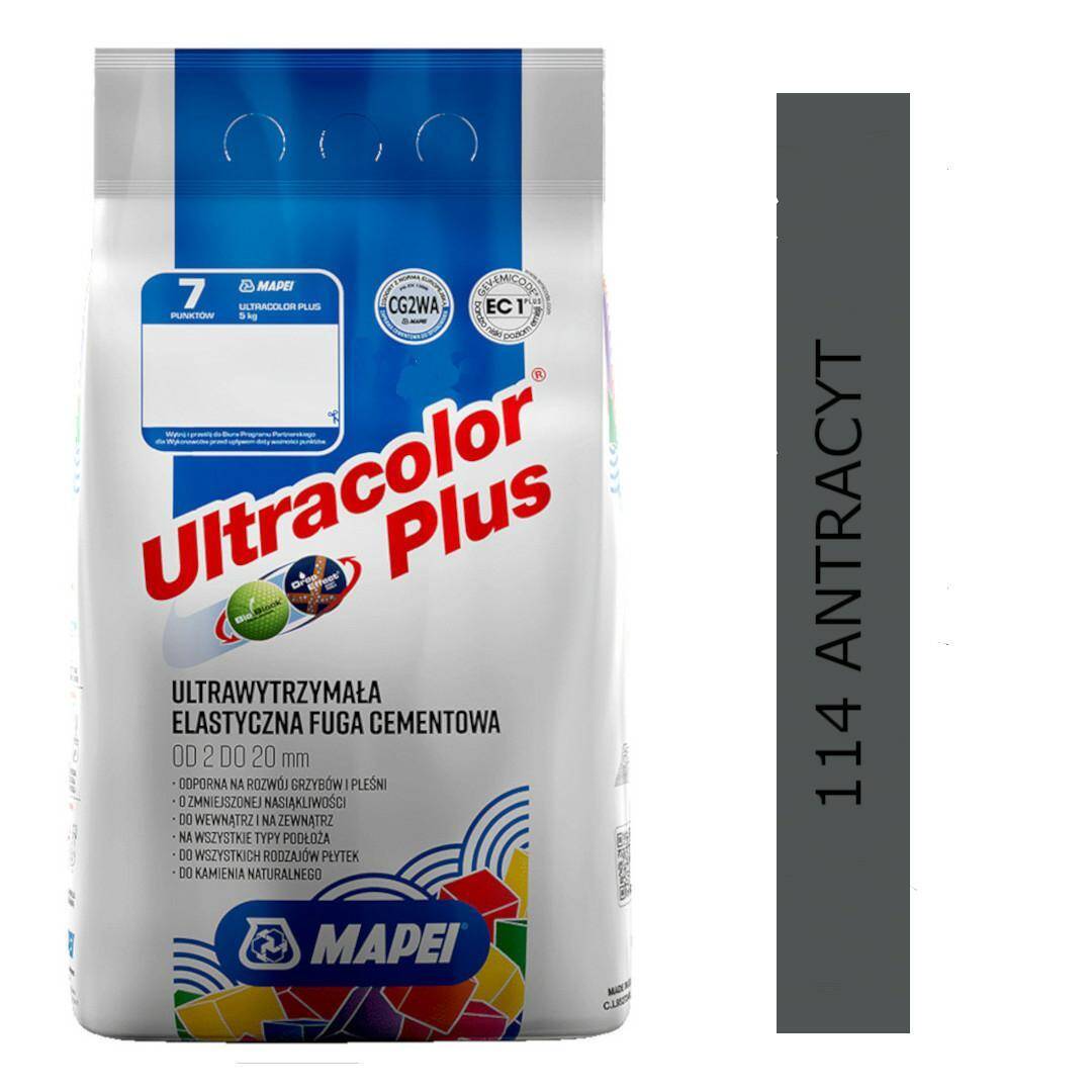 MAPEI Fuga Ultracolor Plus 114 ANTRACYT 2 kg (Zdjęcie 1)