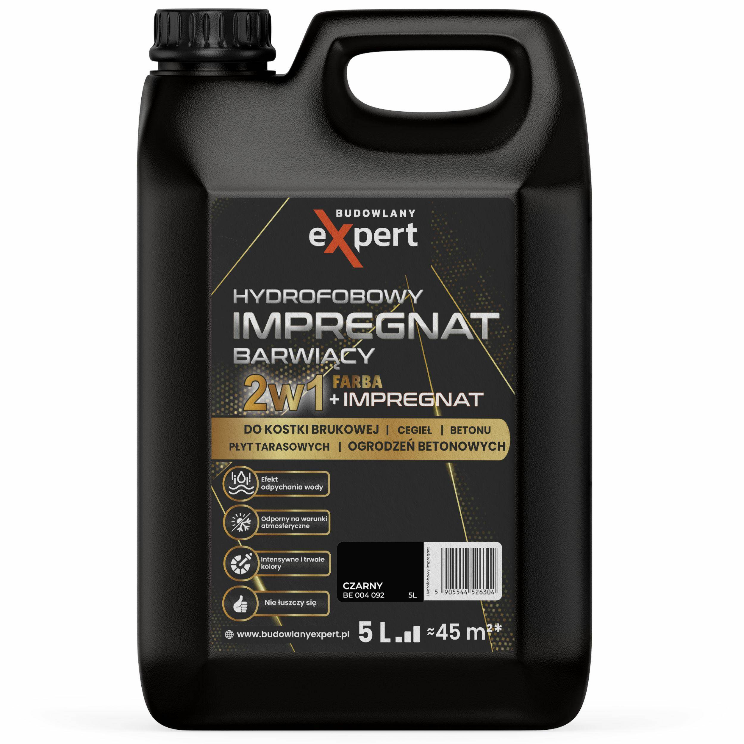 BE HYDROFOBOWY impregnat barwiący 5l