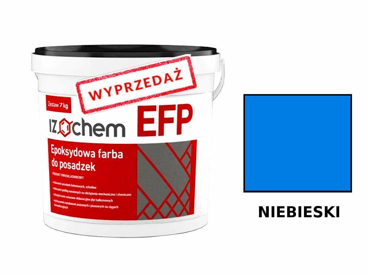 WYPRZEDAŻ Izochem EFP 7kg niebies farba