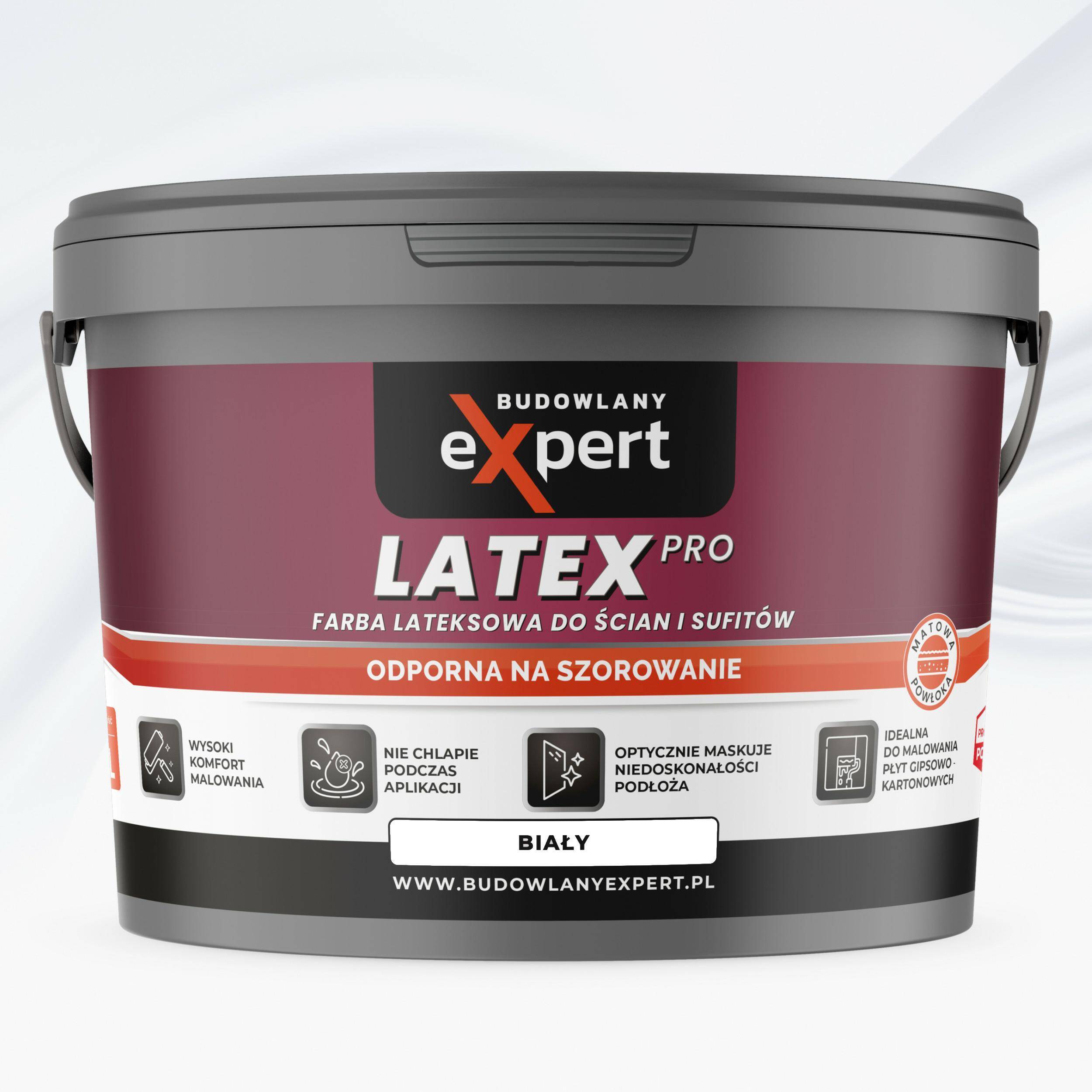 BE LATEX PRO 9l farba lateksowa do ścian