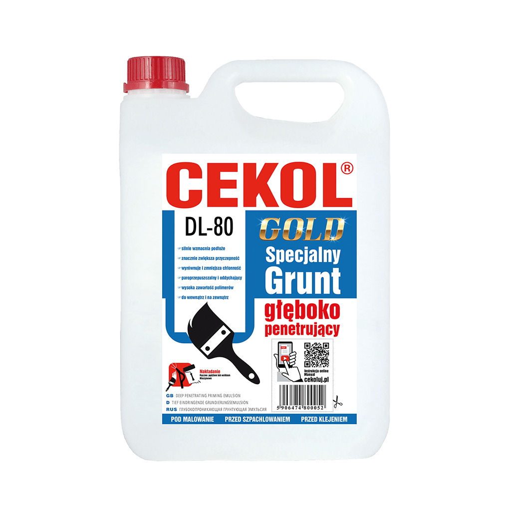 cekol DL-80 GRUNT 5l specjalna emulsja