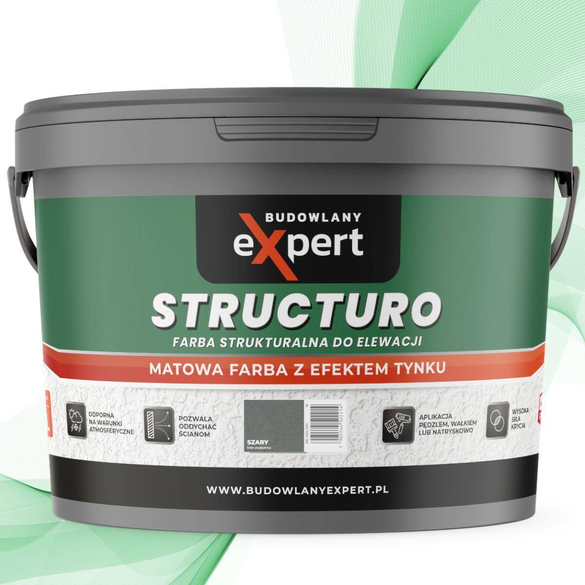 BE STRUCTURO 9l farba strukturalna do