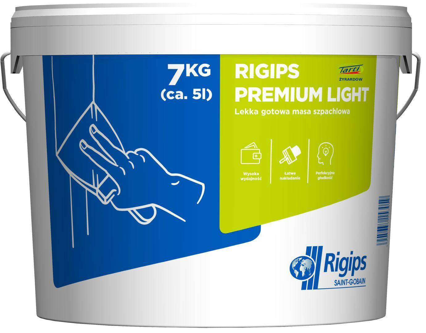 RIGIPS Premium Light 7kg masa szpachlowa (Zdjęcie 2)