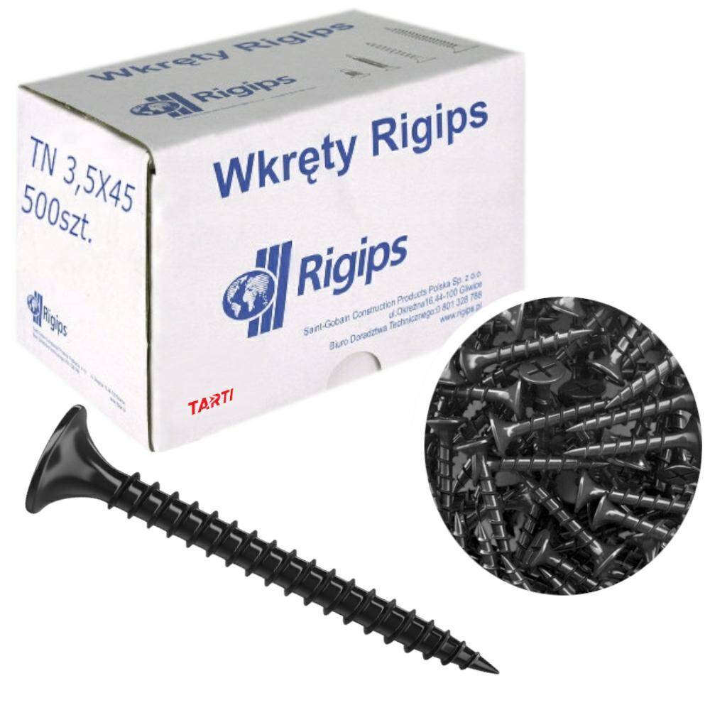 RIGIPS TD wkręty do drewna 3,5 mm x 45 mm - 500 szt