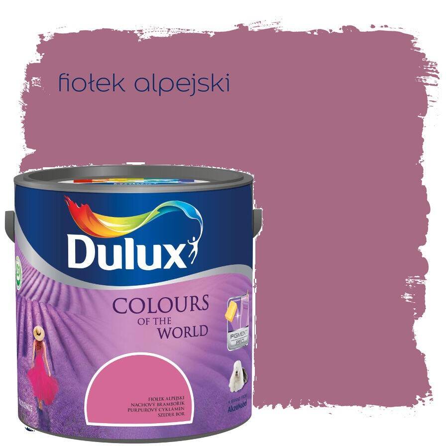 Dulux Kolory Świata 2,5L FIOŁEK ALPEJSKI (Zdjęcie 1)