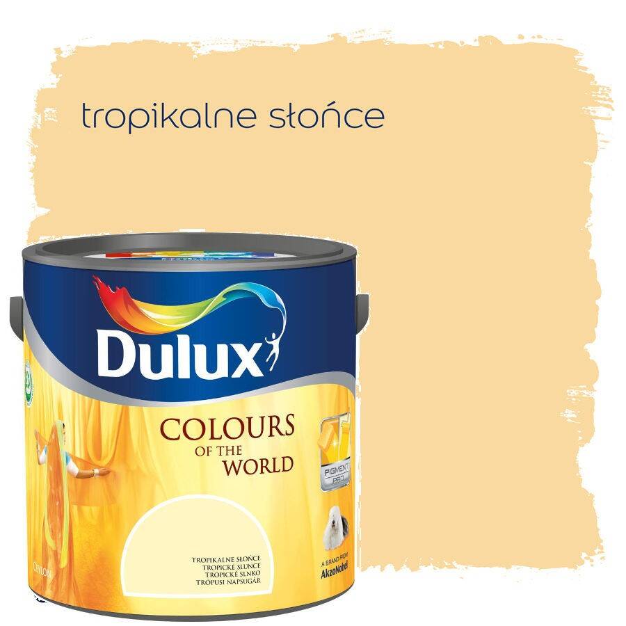 Dulux Kolory Świata 2,5L TROPIKALNE SŁOŃCE (Zdjęcie 1)