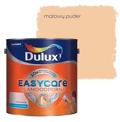 Dulux EasyCare 2,5L MATOWY PUDER