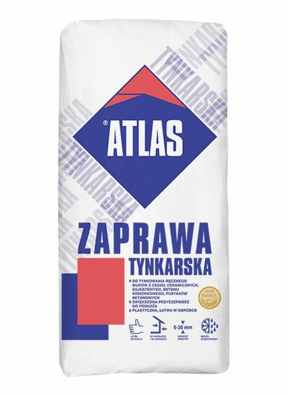 ATLAS Zaprawa tynkarska 25kg