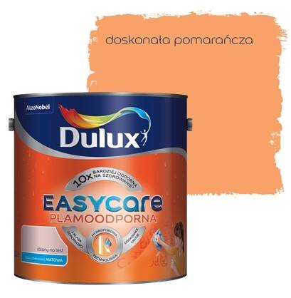 Dulux EasyCare 5L DOSKONAŁA POMARAŃCZA (Zdjęcie 1)