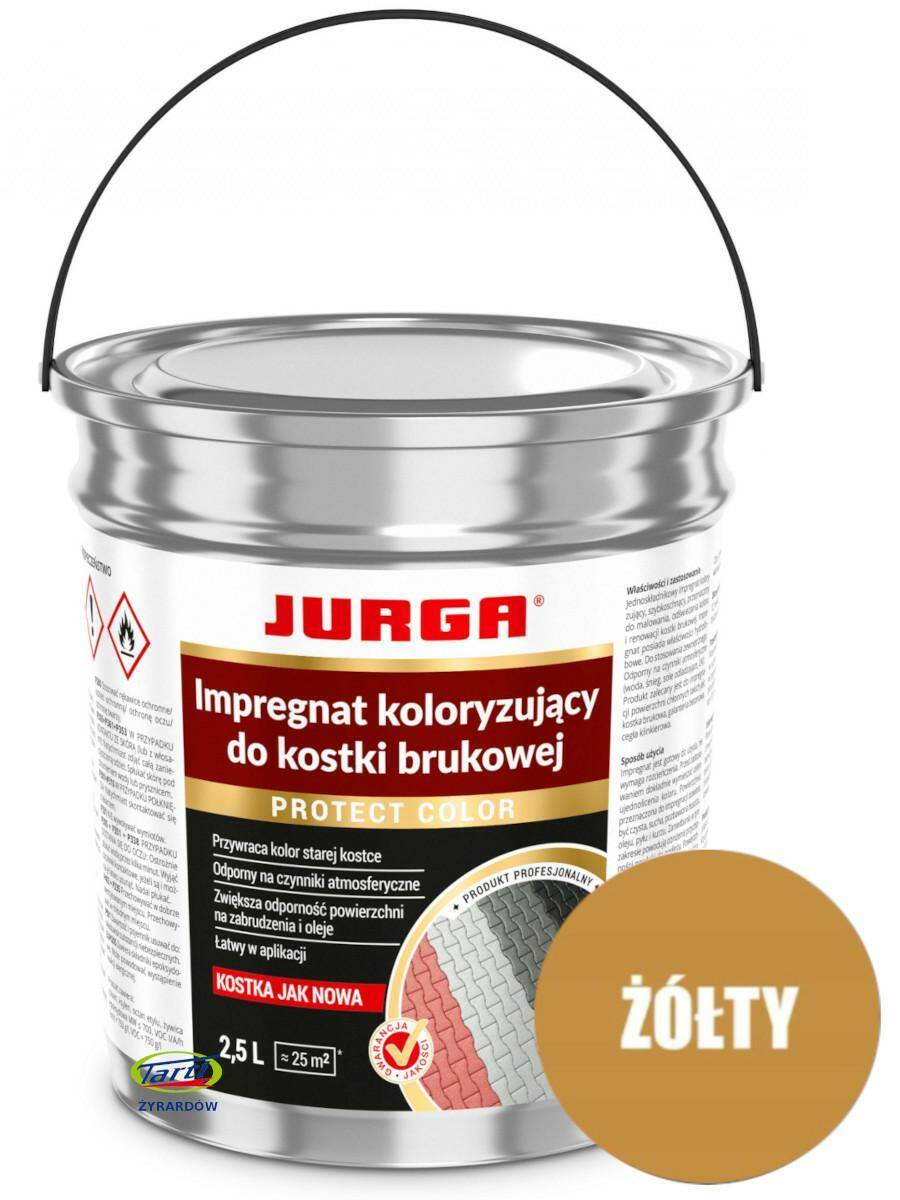 JURGA protect color ŻÓŁTY 2,5l!!!!!