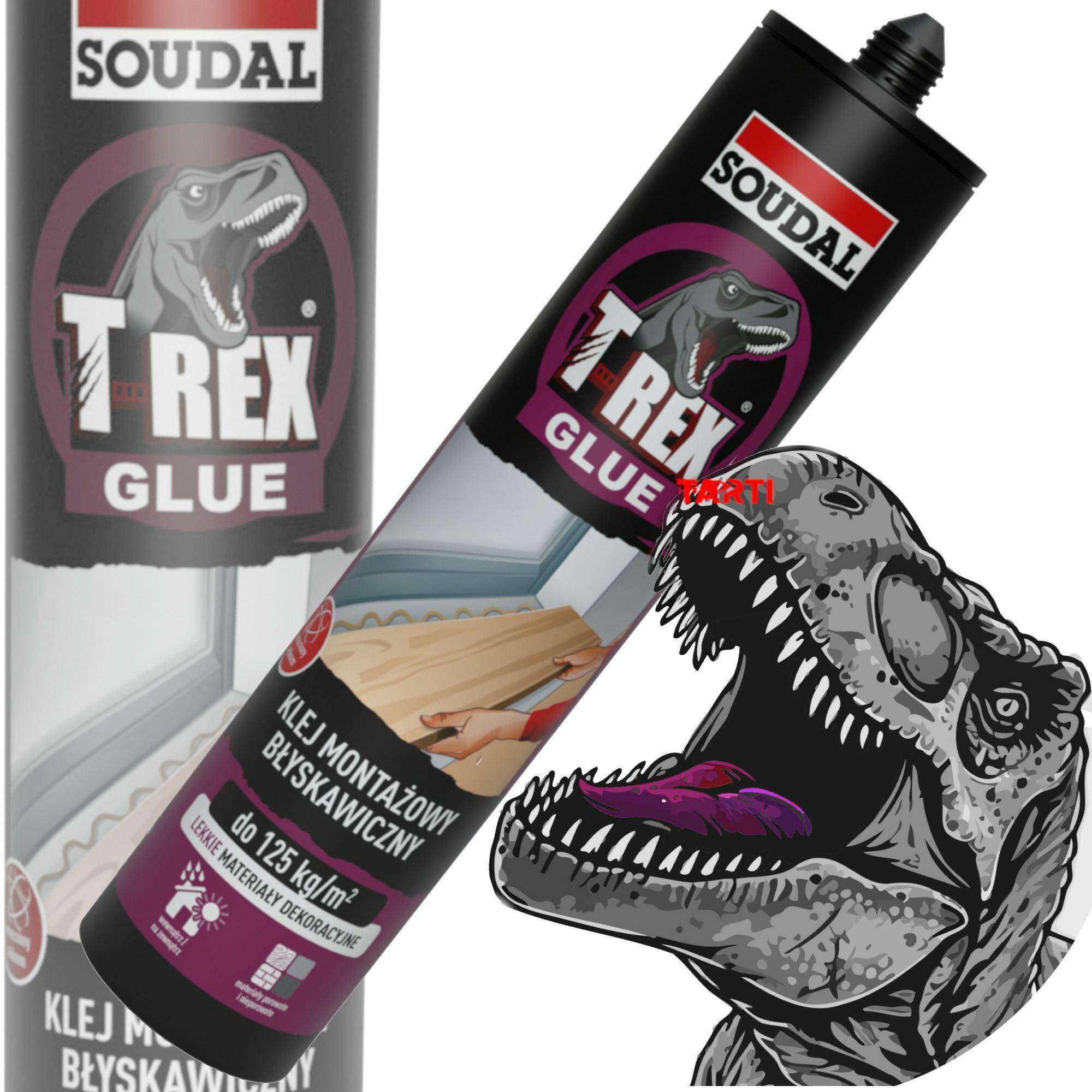 SOUDAL T-REX Klej Montażowy Błyskawiczny