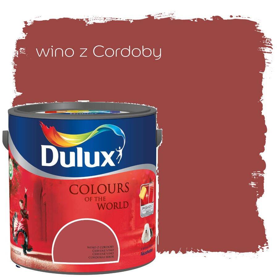 Dulux Kolory Świata 5L WINO Z CORDOBY (Zdjęcie 1)