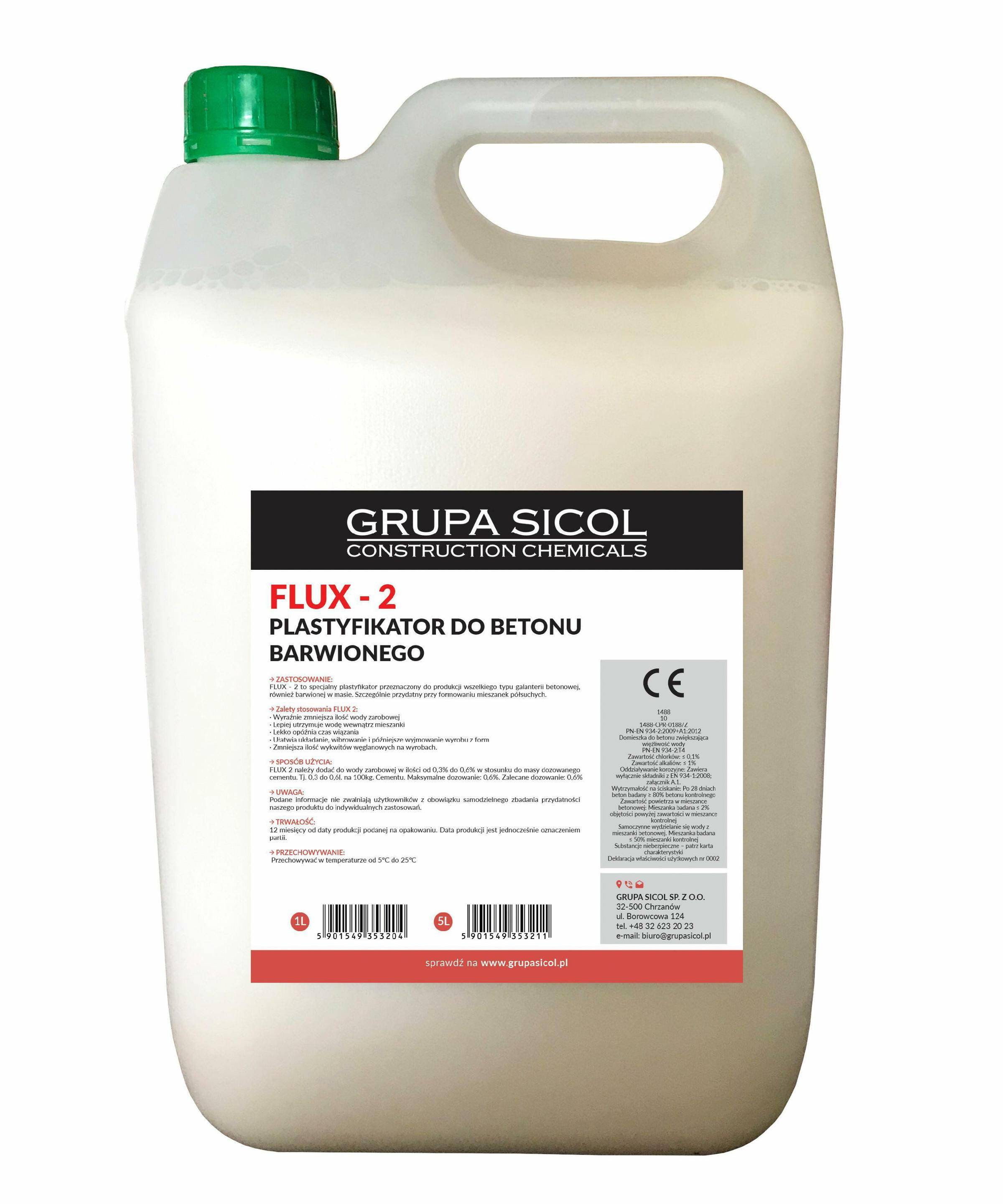 SICOL Plastyfikator FLUX-2   5l