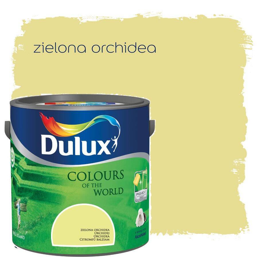 Dulux Kolory Świata 5L ZIELONA ORCHIDEA (Zdjęcie 1)