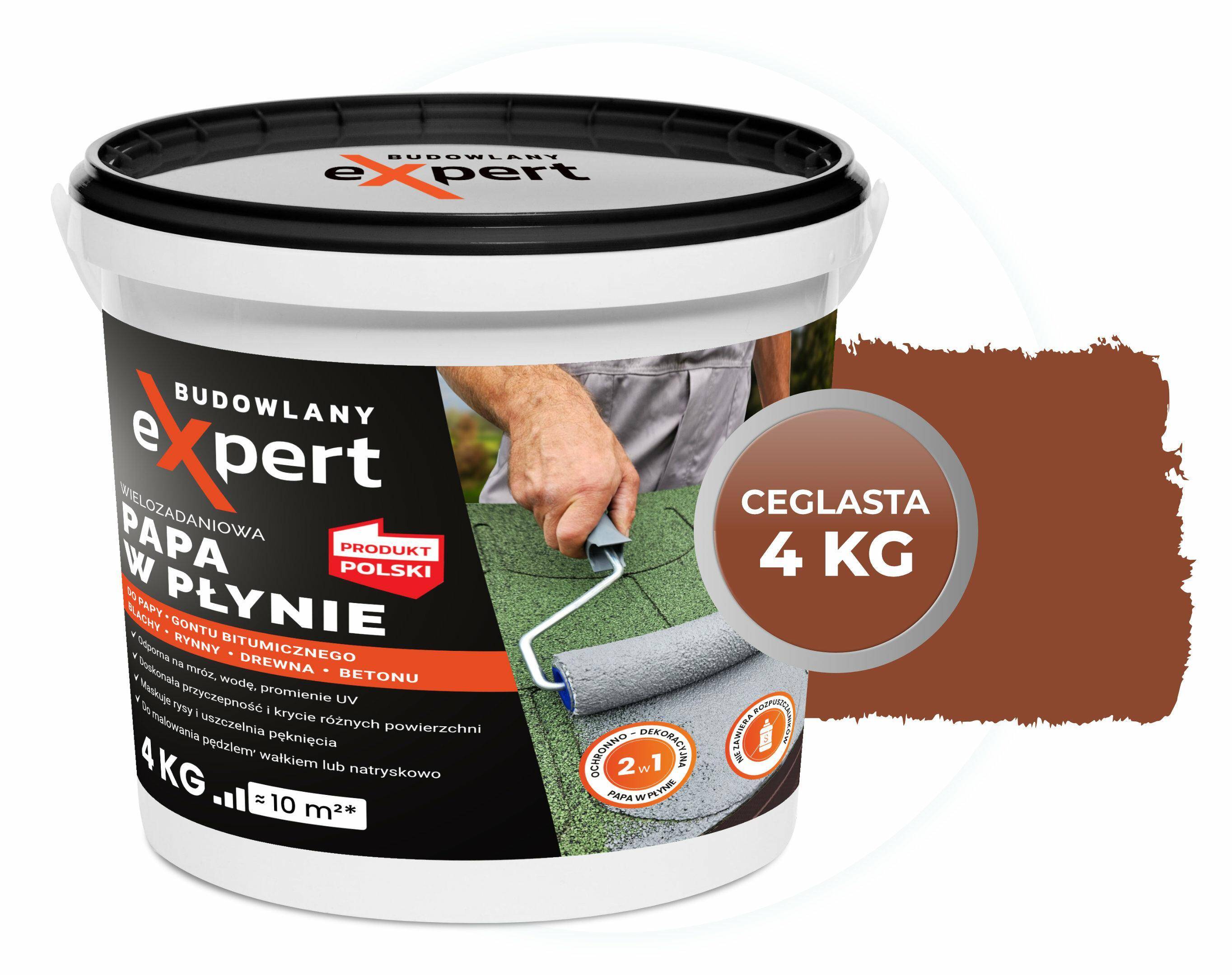 BE Papa w płynie 4 kg CEGLASTA Budowlany