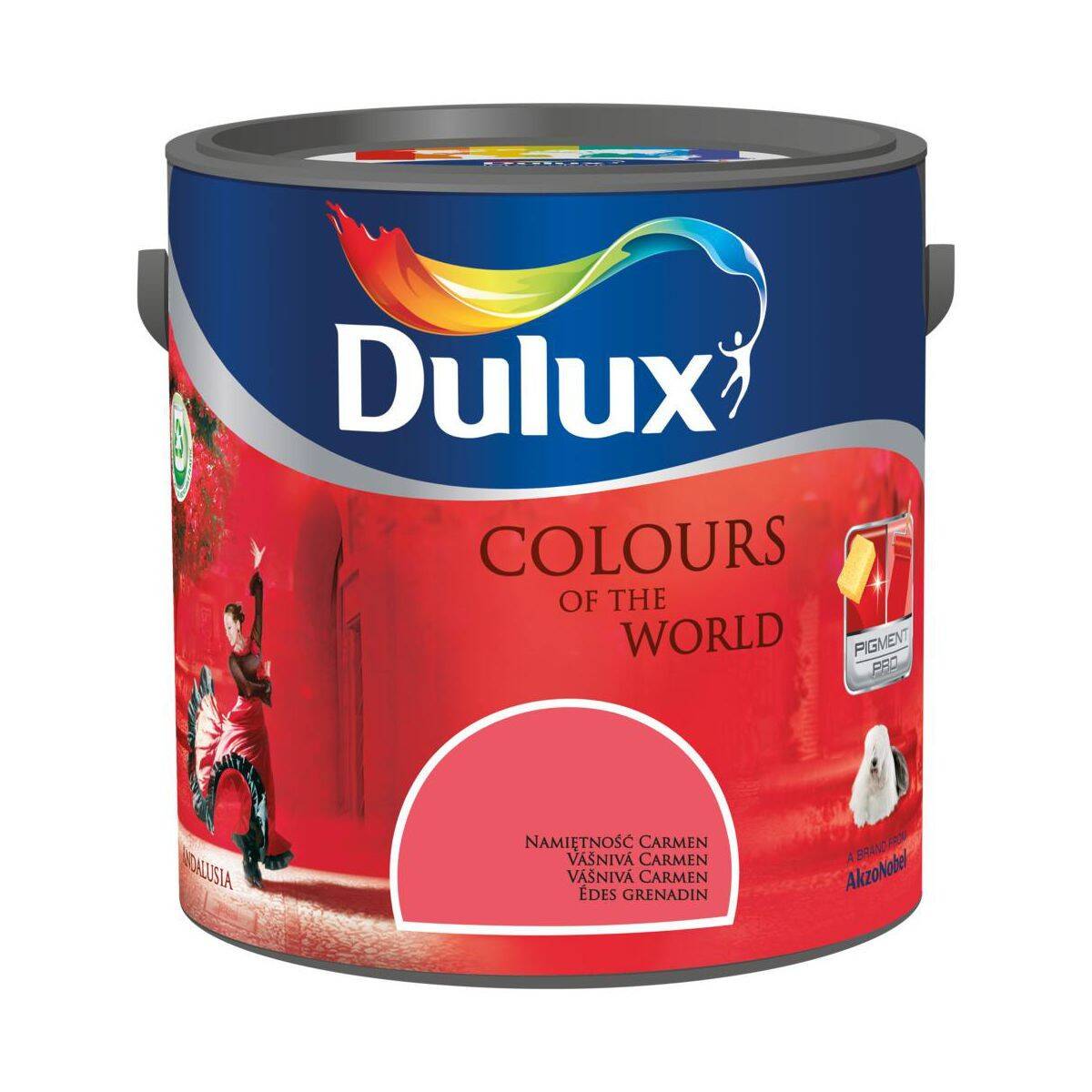 Dulux Kolory Świata 2,5L NAMIĘTNOŚĆ CARMEN (Zdjęcie 2)