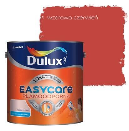 Dulux EasyCare 5L WZOROWA CZERWIEŃ (Zdjęcie 1)