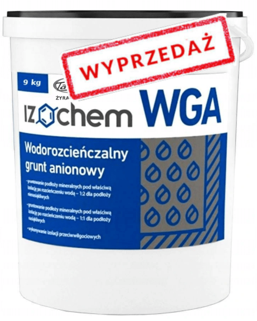 WYPRZ Izochem WGA 9kg grunt wodorozc