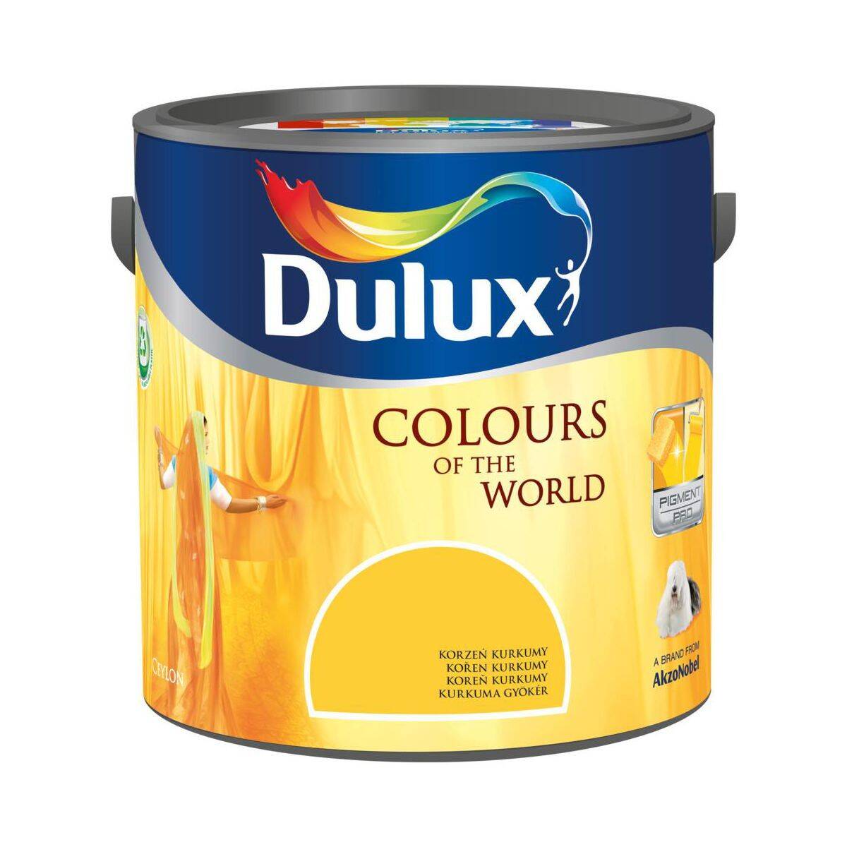 Dulux Kolory Świata 2,5L KORZEŃ KURKUMY (Zdjęcie 2)