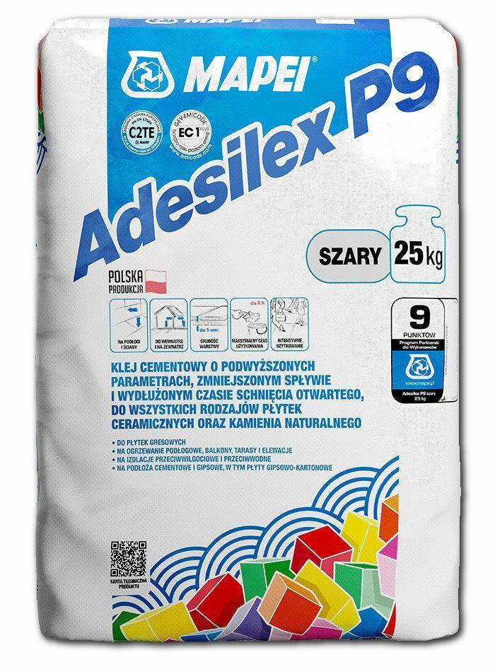 MAPEI Adesilex P9 Fiber Plus klej 25kg