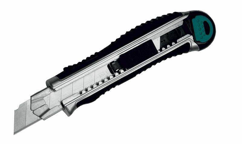 STALCO s-17434 nóż do tapet ostrze łamane 18 mm