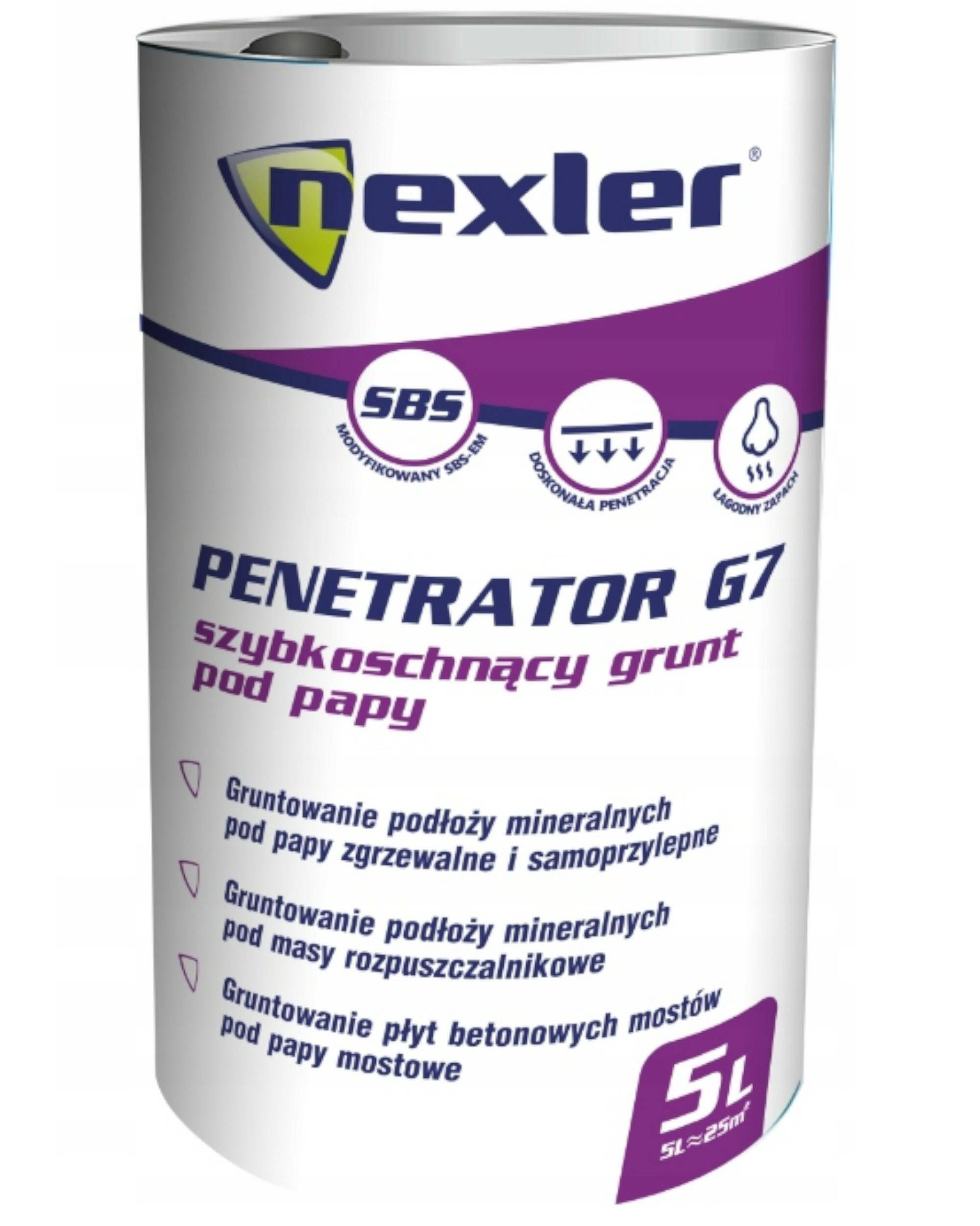 NEXLER Penetrator G7 5L szybkoschnący