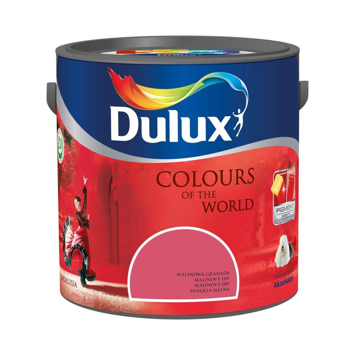 Dulux Kolory Świata 5L MALINOWA GRANADA (Zdjęcie 2)